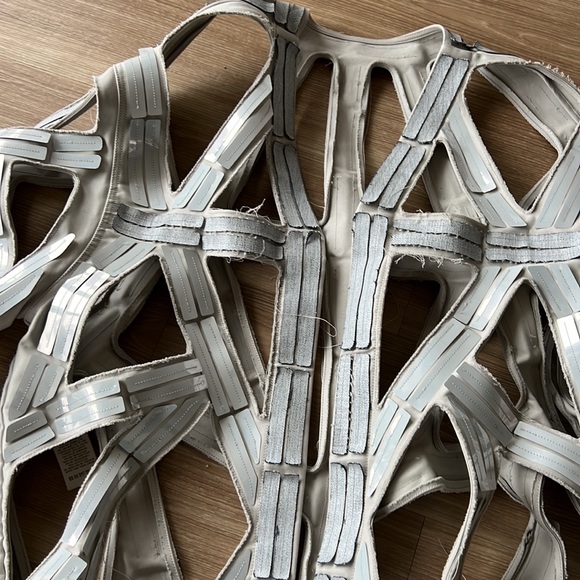 Rick Owens made Italy Oyster milk avant garde cut out Matrix statement over wear - Picture 14 of 17